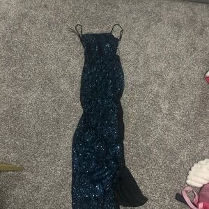 Windsor Midnight Blue Sequin Dress